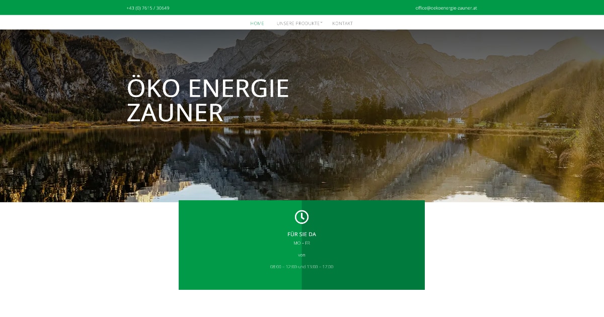 ÖKO Energie Zauner GmbH - Pettenbach - oekoenergie-zauner.at by zacweb.net