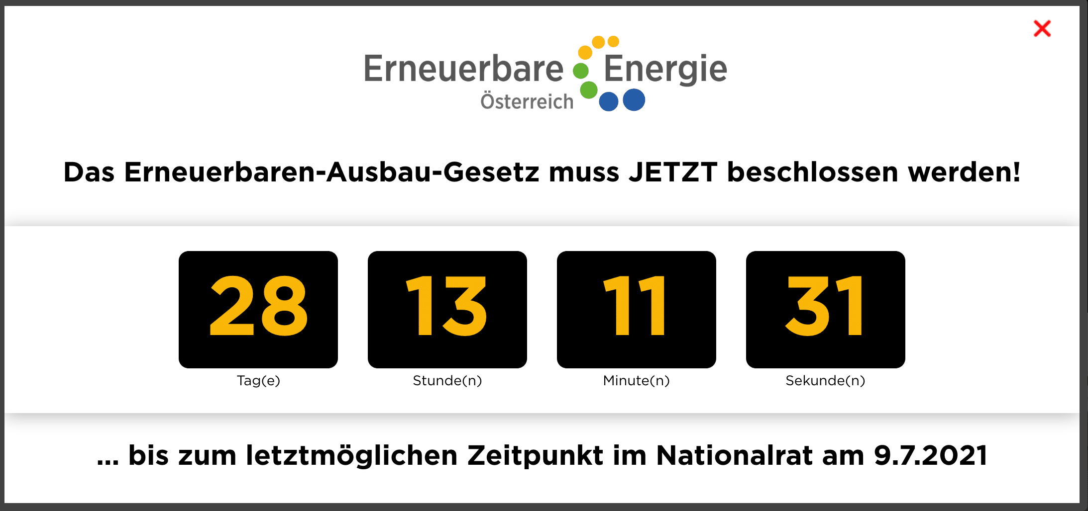 EAGJetzt-Countdown
