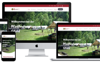 Relaunch Website für Pfadis Gföhl