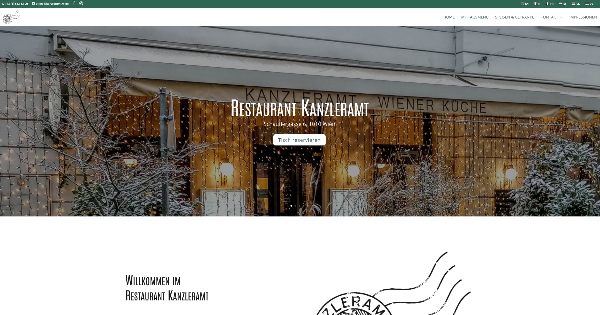 Restaurant Kanzleramt Wien